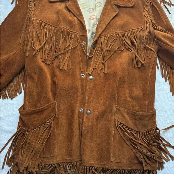 Jo•o•Kay Vintage Fringe Leather Jacket - Picture 14 of 16